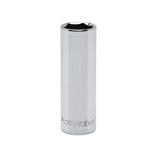 Crescent 3/8 in. X 3/8 in. drive SAE 6 Point Deep Socket 1 pc, Weller, Mfr#: CDDS25N