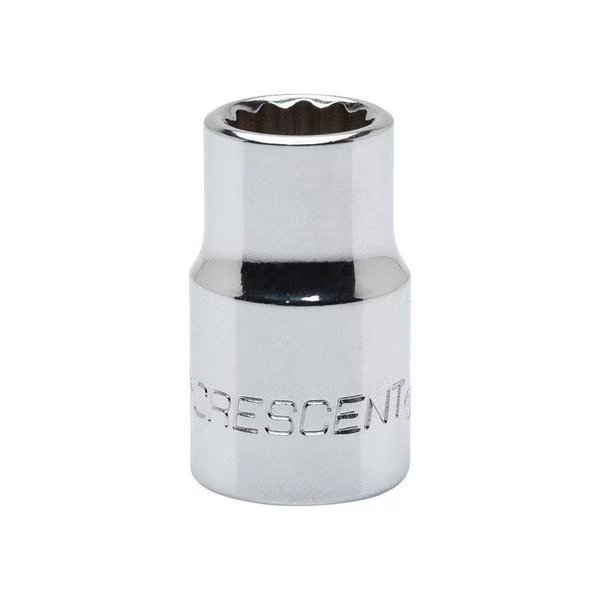 Crescent 17 mm X 3/8 in. drive Metric 12 Point Standard Socket 1 pc, Weller, Mfr#: CDS47N