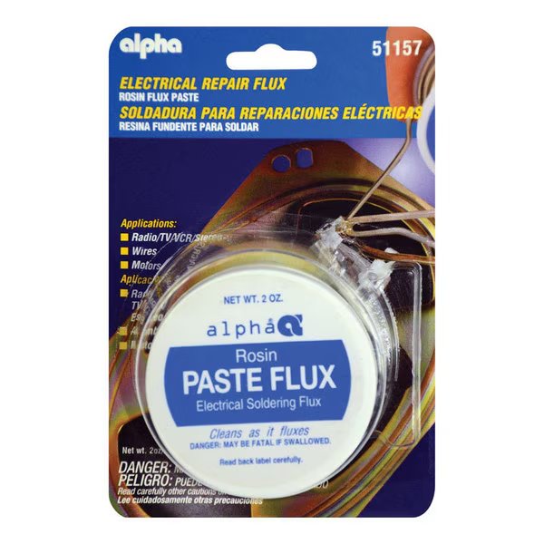 Rosin Flux Solder 2Oz, Alpha Metals, Mfr#: AM51157