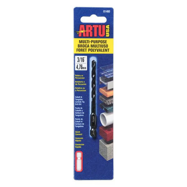 QUIK CON DRILL BIT 3/16"", Artu, Mfr#: 01460