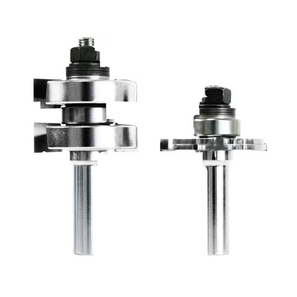 Freud 1-3/4 in. D X 1-3/4 in. X 3-1/4 in. L Adjustable Tongue and Groove Router Bit Set 2 pc, Diablo, Mfr#: 99-036