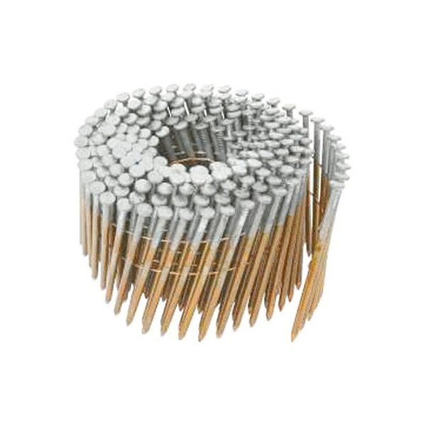 Collated Framing Nail, 2-3/8 in L, 15 ga, Bright, Full Round Head, 15 Degrees, Metabo Hpt, Mfr#: 12211HPT