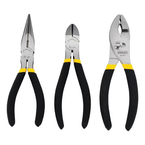 STNLY PLIERS SET 3PK 6""L, Stanley, Mfr#: 84-114