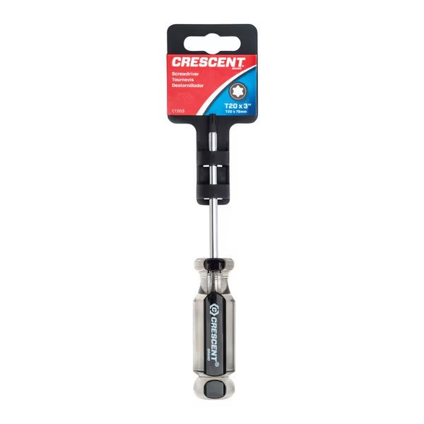 SCREWDRIVER TORX T20X3"", Crescent, Mfr#: CT203