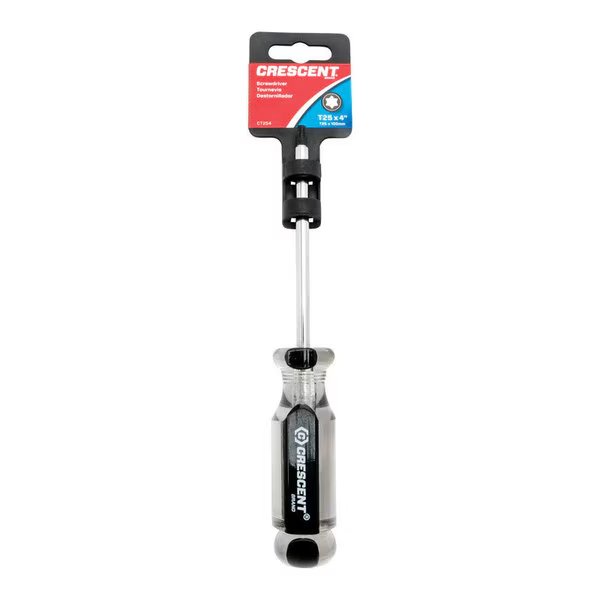 SCREWDRIVER TORX T25X4"", Crescent, Mfr#: CT254