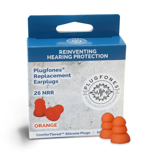 Ear Plugs Rplc Org 26Db, Plugfones, Mfr#: PRP-SO10