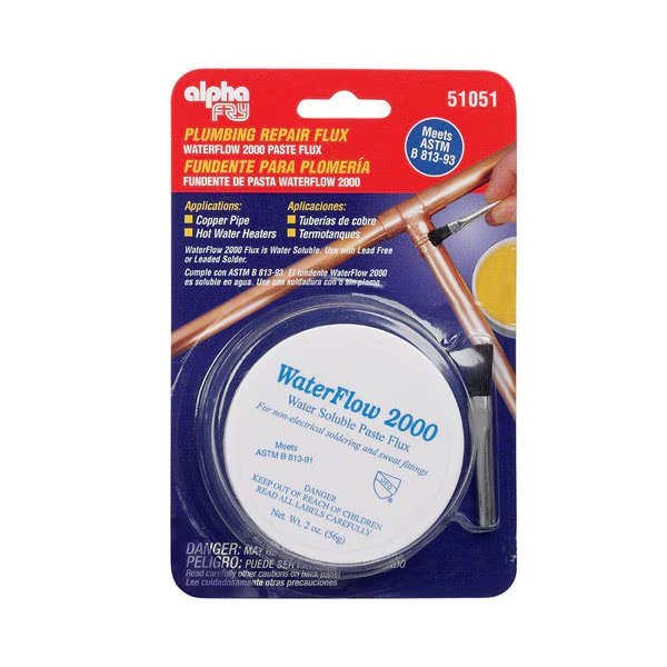Flux Water Soluable 2 Oz, Alpha Fry, Mfr#: 51051