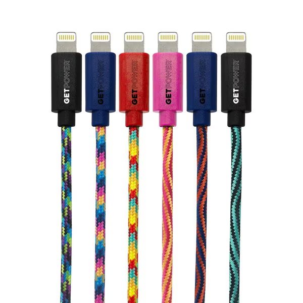 GetPower 10 ft. L Lightning to USB Cables, Get Power, Mfr#: GP-XL-BRD-L