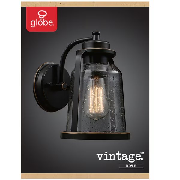 Wall Sconce Roth Brnz, Globe Electric, Mfr#: 44304