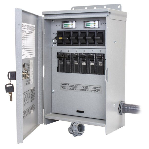 Genertr Powr Transfr Kit, Reliance Controls, Mfr#: R306A