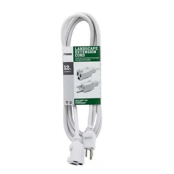 ETN CD WH 16/3 SJTW 12'L, Prime Wire & Cable, Mfr#: EC883612