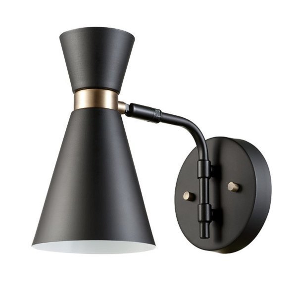 WALL SCNCE SB 60W 8.68""H, Globe Electric, Mfr#: 65855
