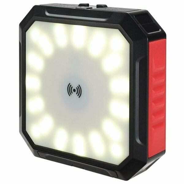 Black/Red LED Flashlight Power Bank, Weatherx, Mfr#: XPC10002R