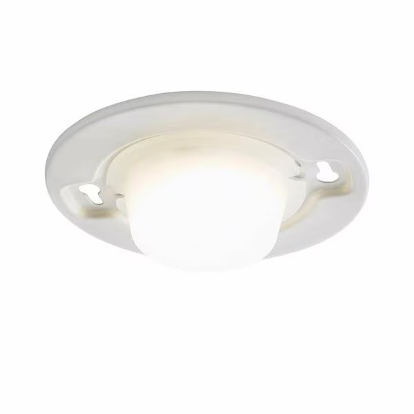 1.33 in. H X 4.72 in. W X 4.72 in. L White Ceiling Light, Eti, Mfr#: 564212420