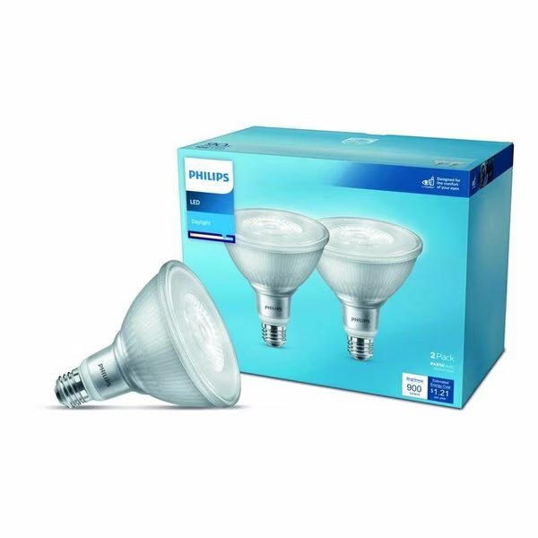 PHILIPS LED PAR38 DL 90W 2PK, Signify, Mfr#: 573220