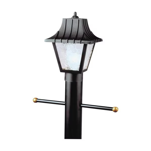 Post Top Fixt 1L Blk, Summit, Mfr#: 66875