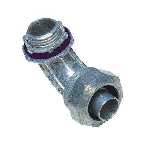 CONN LIQ TIGHT 90D 1/2"", Gampak, Mfr#: 49470
