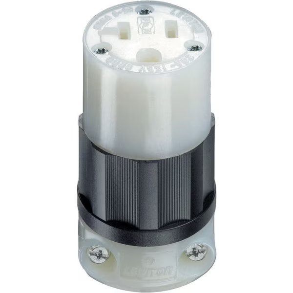 Grnd Connector 20A 125V, Leviton, Mfr#: 05369-00C