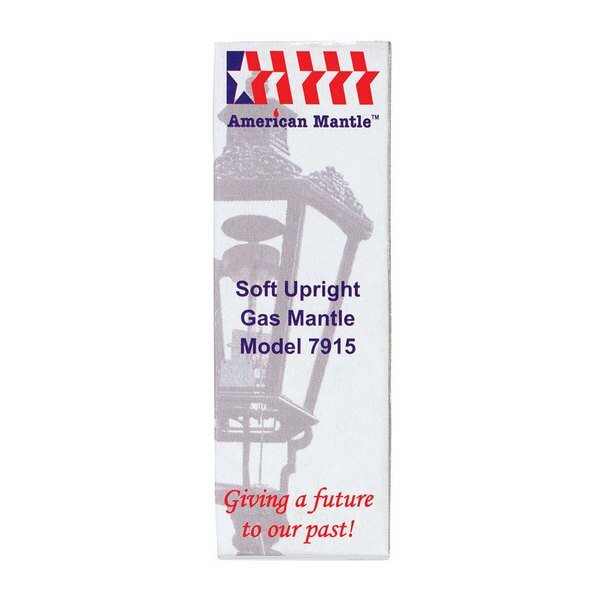 Upright Gas Mantle, American Mantle, Mfr#: 7915