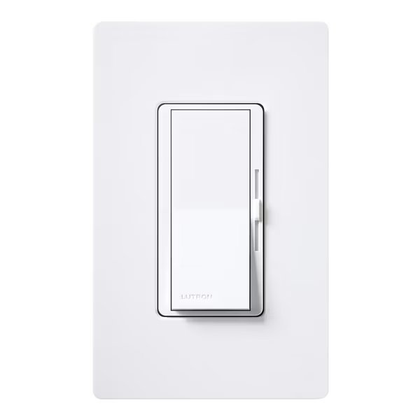 Diva 3 Speed Fan Control, Lutron, Mfr#: DVWFSQ-FH-WH