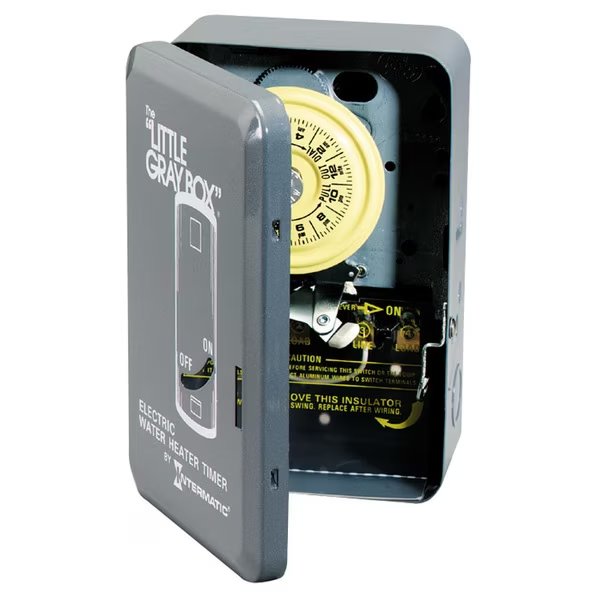 Water Htr Timer 40A, Intermatic, Mfr#: WH40D89