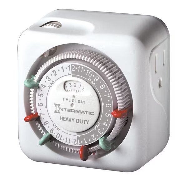 Plug In Timer Heavy Duty, Intermatic, Mfr#: TN311K