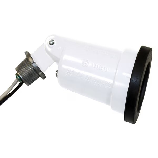 Pigtail Lampholder White, Sigma Electric, Mfr#: 14330WH