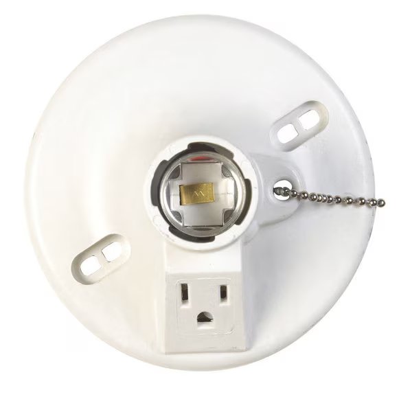Lampholdr Plstc Chn&Rcp, Allied Moulded Products, Mfr#: LH-13P