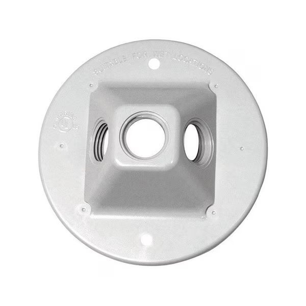 3Over Lamphldr Plstc Wht, Sigma Electric, Mfr#: 14390WH