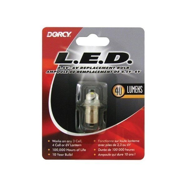 LED FLSHLITE BULB 40L 6V, Dorcy, Mfr#: 41-1644
