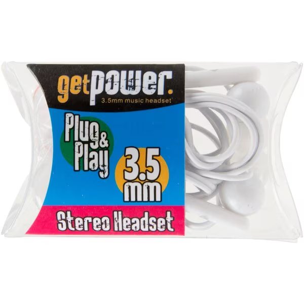 GetPower Cell Phone Ear Buds, Get Power, Mfr#: GP-EARBUD-MULTI