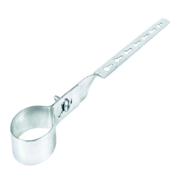 1-1/2 in. 12 in. Galvanized Carbon Steel Extension Pipe Hanger, Warwick Hanger, Mfr#: 1000-1
