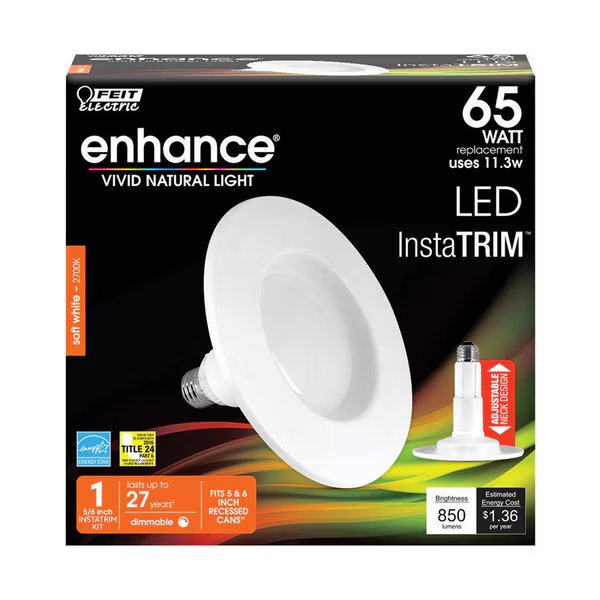 LED PAR30 E26 SW 65W DIM, Feit Electric, Mfr#: LEDR56/927CAMED