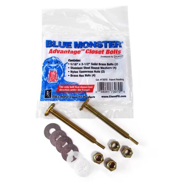 Closet Bolts, Blue Monster, Mfr#: 73070