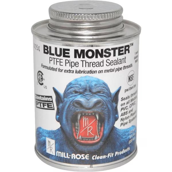 Thread Sealant Ptfe 8Oz, Blue Monster, Mfr#: 76003