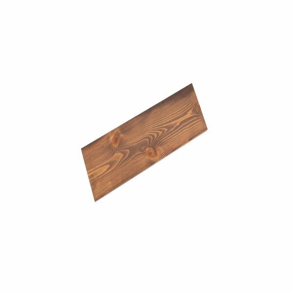 Industries 7/8  H X 7-1/4 in. W X 8 in. L Brown Shelf Trail 1, Stz, Mfr#: 361 WOOD8-TB