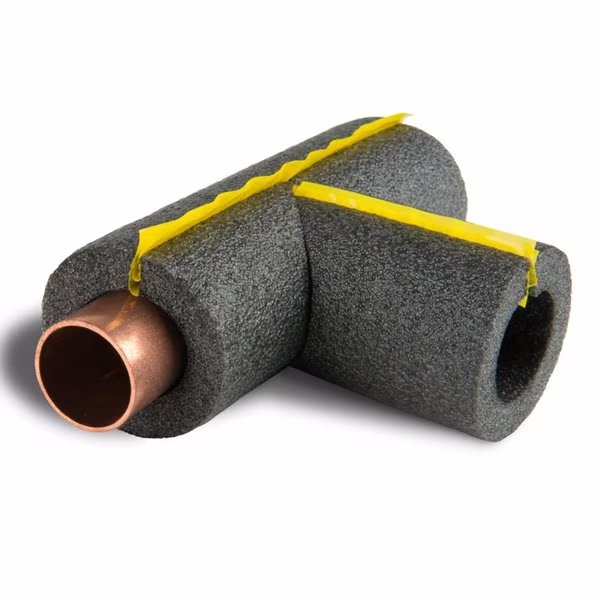 Tundra Self Sealing 3/4 in. X 1/2 in. L Polyethylene Foam Tee Pipe Insulation, Armacell, Mfr#: PF12078T5TU0