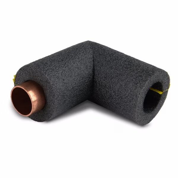 Tundra Self Sealing 1/2 in. X 1/2 in. L Polyethylene Foam Pipe Insulation Elbow, Armacell, Mfr#: PF12058T2TU0