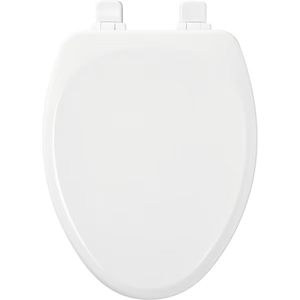 Toilet Seat Elng Wood Wh, Mayfair, Mfr#: 143SLOW-000