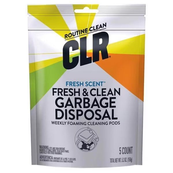 Fresh Scent Garbage Disposal Cleaner 5 ct Tablets, Clr, Mfr#: GDC-6