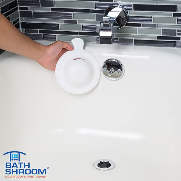 BATHSHROOM OVERFLOW CVR, Tubshroom, Mfr#: BTHSH620
