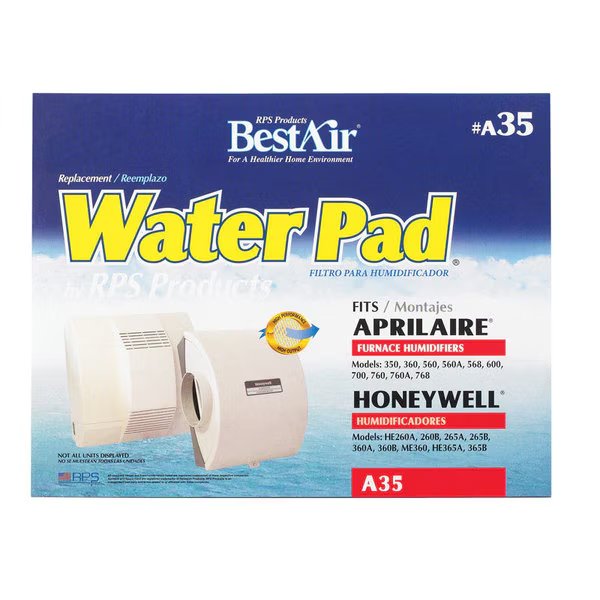 REPLC WATER PAD 10-3/16"", Humidipad, Mfr#: A35