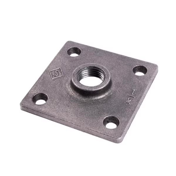 Industries Pipe Decor Iron Flange 1/2 in., Stz, Mfr#: 366 SQFL-12-2