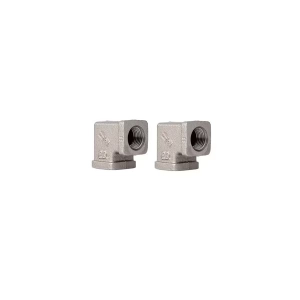 Industries 1/2 in. FIP each Black Iron 90 Degree Elbow, Stz, Mfr#: 366 SQE90-12-2