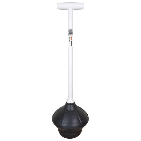 Toilet Plunger 18 in. L X 6 in. D, Korky, Mfr#: 92-8A