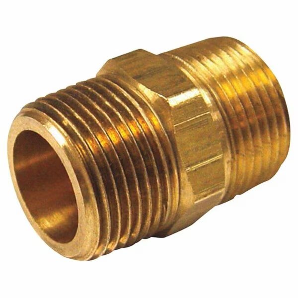 HEX NIPPLE 1/4in. X1/8in. MPT, Homeplus+, Mfr#: 6JC101010721012