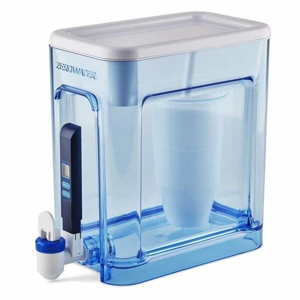 WATER FILTER PITCHER 22CUPS, Zerowater, Mfr#: ZD-022-RR