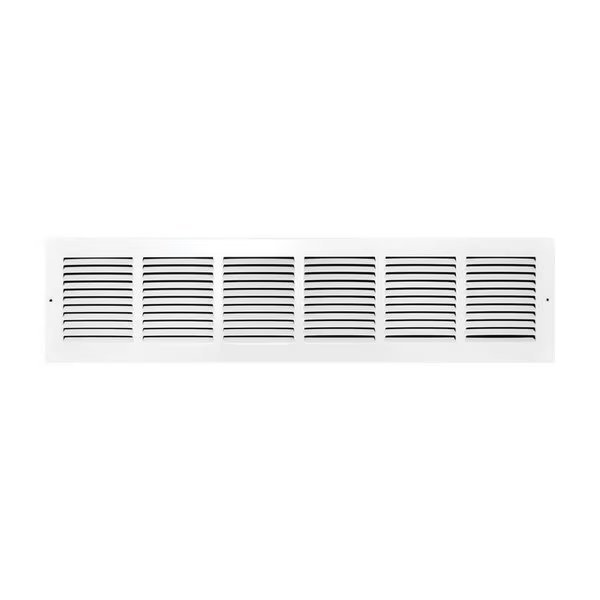 GRILLE SIDEWALL30""X6""WHT, True Aire, Mfr#: C170 30X06