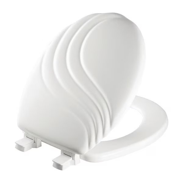 Toilet Seat Swirl Wh, Mayfair, Mfr#: 27EC-000