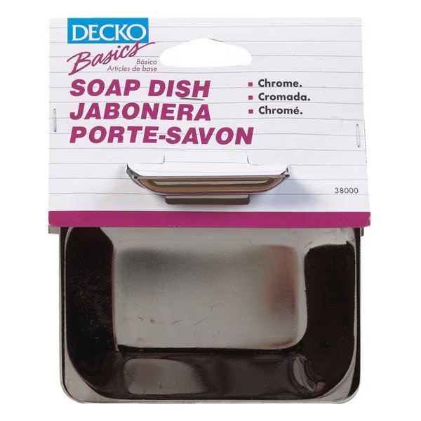 WALL MNT SOPA DISH BLK, Decko, Mfr#: 38000